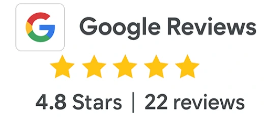 5 star Google reviews for Pentacare home services