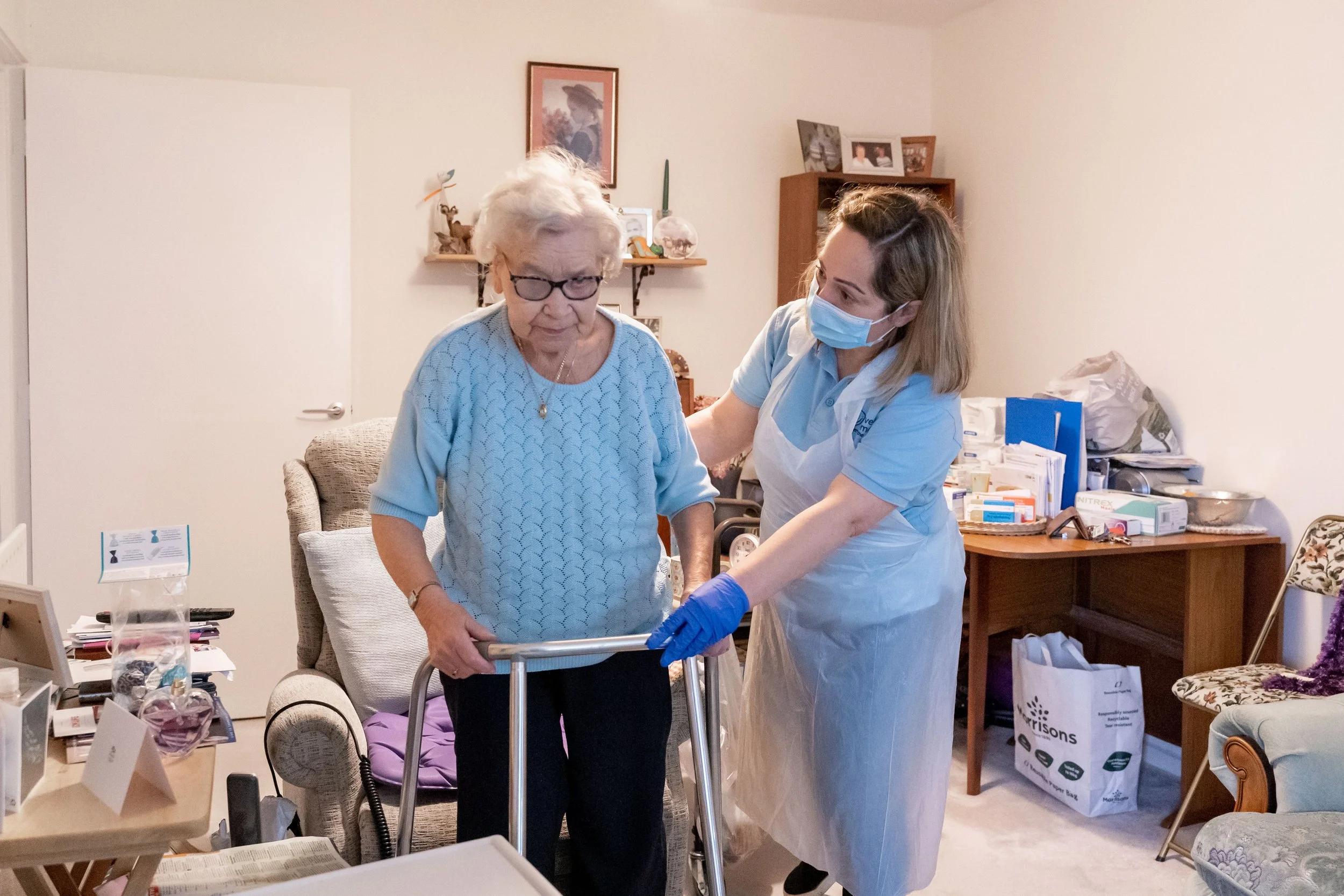 Professional home care helping older adults remain independent at home.